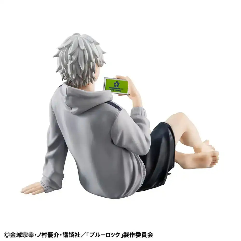 Blue Lock G.E.M. Serie PVC Statue Seishiro Nagi Repaint Ver. Palm Size 9 cm - Smalltinytoystore