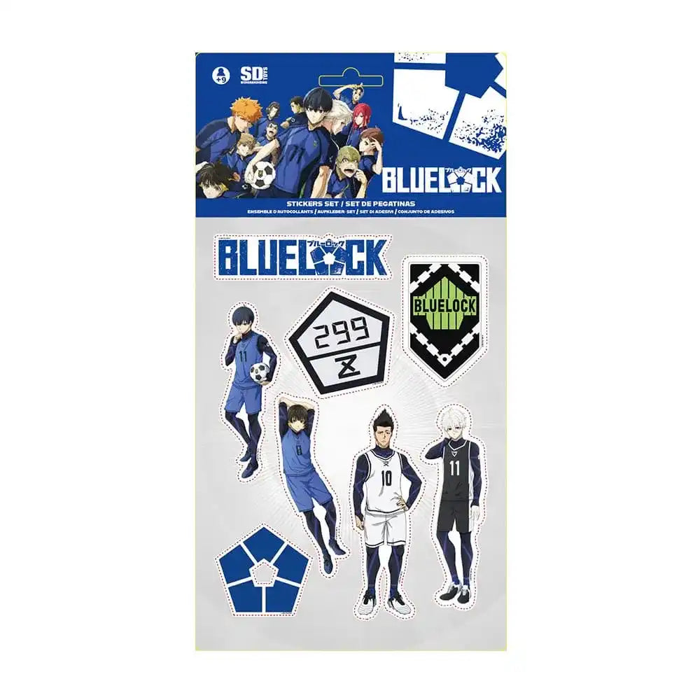 Blue Lock Sticker Set - Smalltinytoystore