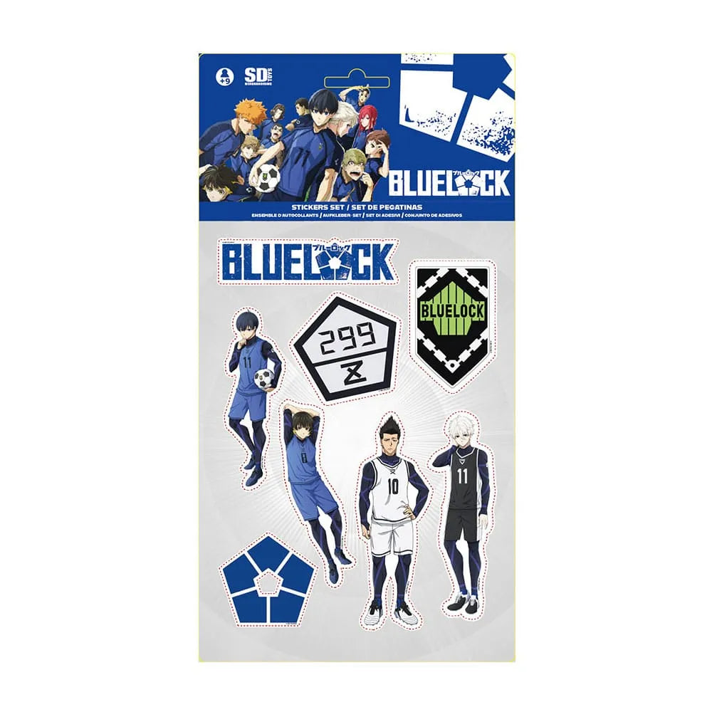 Blue Lock Sticker Set - Smalltinytoystore