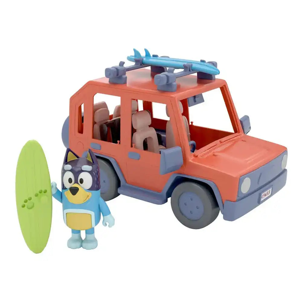 Bluey Actionfigur mit Fahrzeug Bluey Family Cruiser - Smalltinytoystore