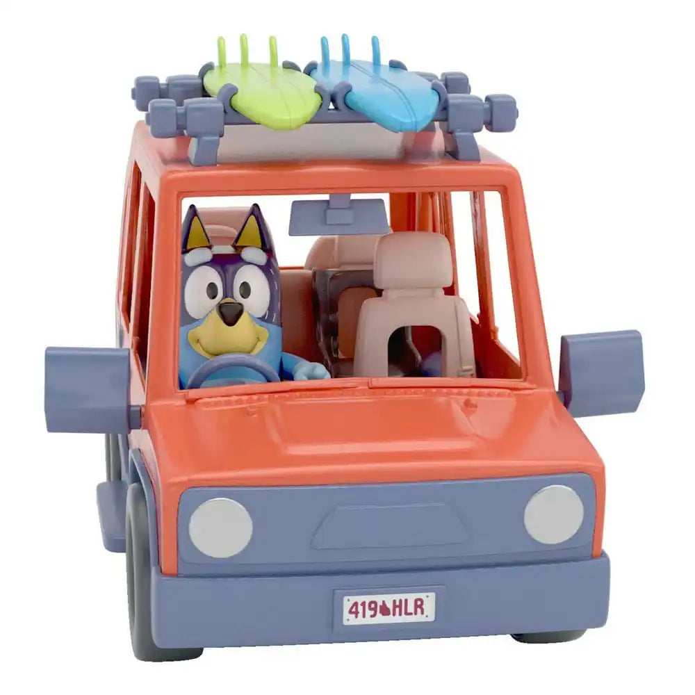Bluey Actionfigur mit Fahrzeug Bluey Family Cruiser - Smalltinytoystore