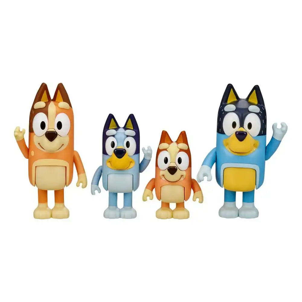 Bluey Actionfiguren 4er-Pack - Smalltinytoystore
