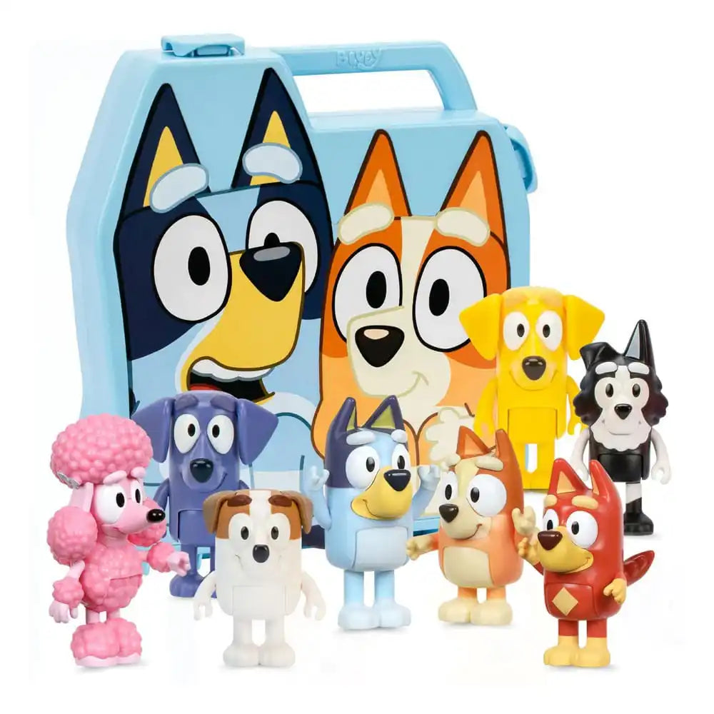 Bluey Spielset Ultimate Play & Go Collector Case - Smalltinytoystore