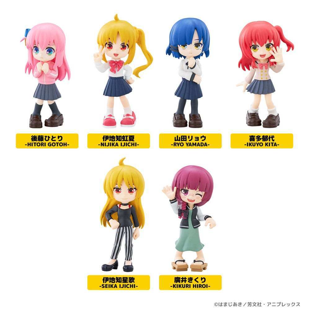 Bocchi the Rock! PalVerse PVC Figuren 9 cm Sortiment (6) - Smalltinytoystore