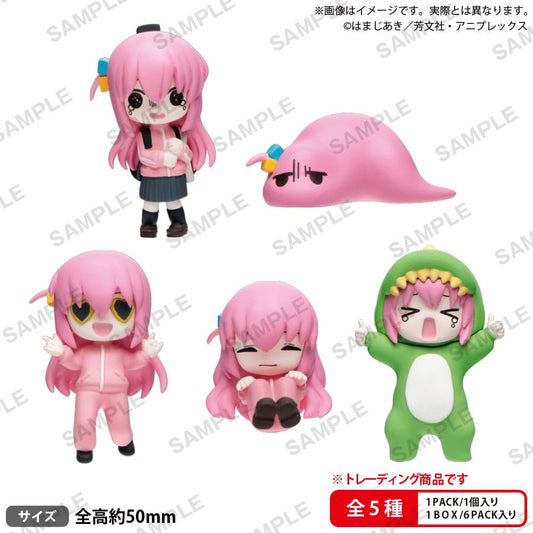 Bocchi the Rock! PVC Figuren Full of Bocchi-chan Box Ver. 5 cm Sortiment (6) - Smalltinytoystore