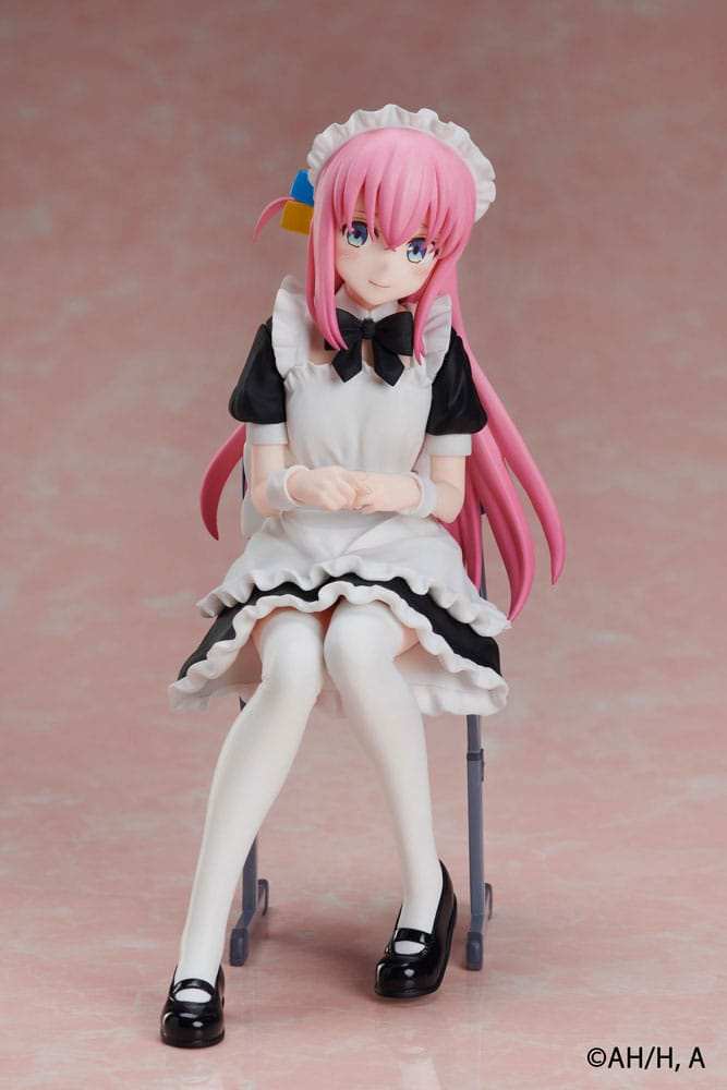 Bocchi the Rock! Statue Hitori Gotoh Maid Ver. 15 cm - Smalltinytoystore