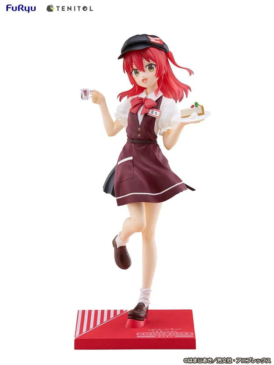 Bocchi the Rock! Tenitol PVC Statue Ikuyo Kita Cafe Style Ver. 20 cm - Smalltinytoystore
