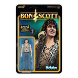 Bon Scott ReAction Actionfigur Wave 02 Bon Scott (Leopard Print) 10 cm - Smalltinytoystore