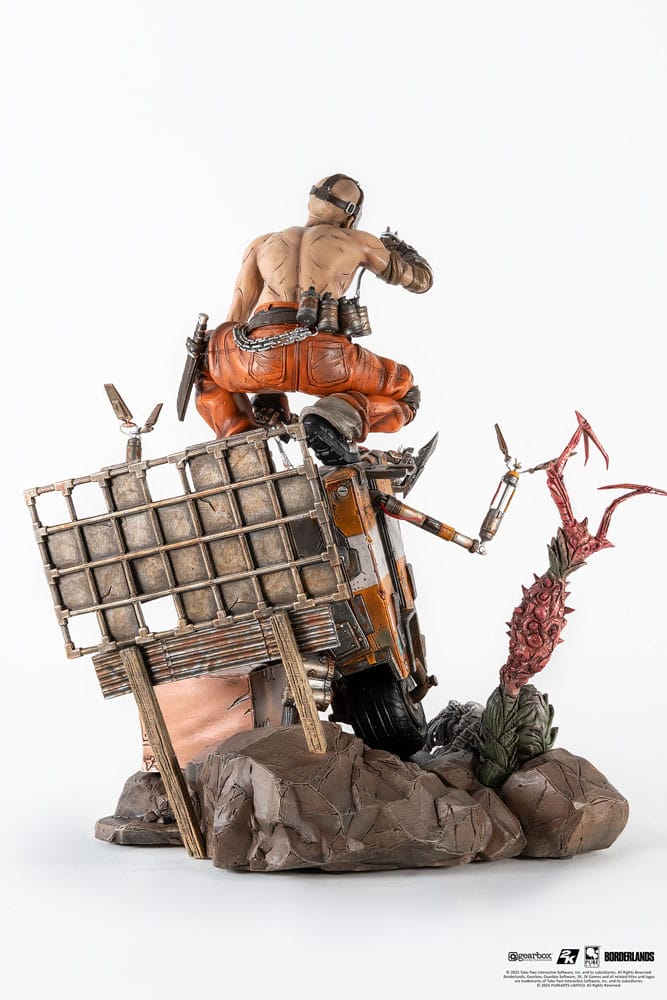 Borderlands 3 Statue 1/6 Psycho & Claptrap Diorama 40 cm - Smalltinytoystore