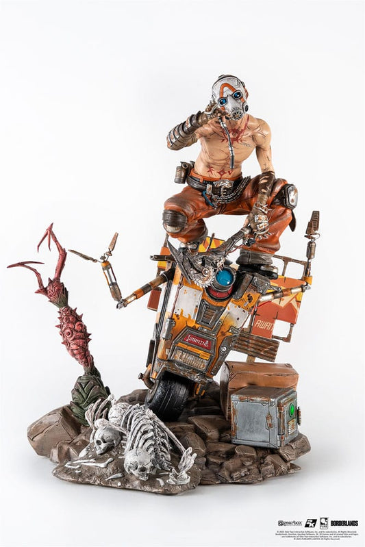 Borderlands 3 Statue 1/6 Psycho & Claptrap Diorama 40 cm - Smalltinytoystore