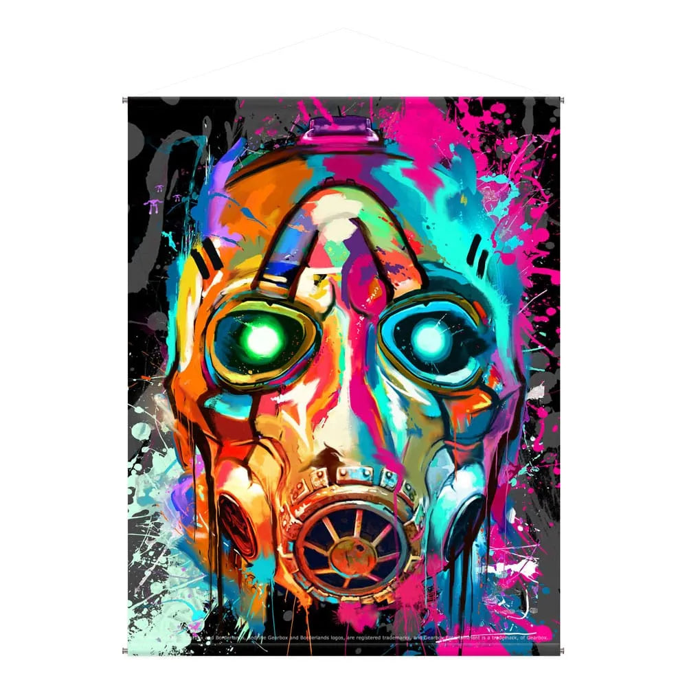 Borderlands Poster Canvas Mask Pop Art - Smalltinytoystore