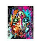 Borderlands Poster Canvas Mask Pop Art - Smalltinytoystore