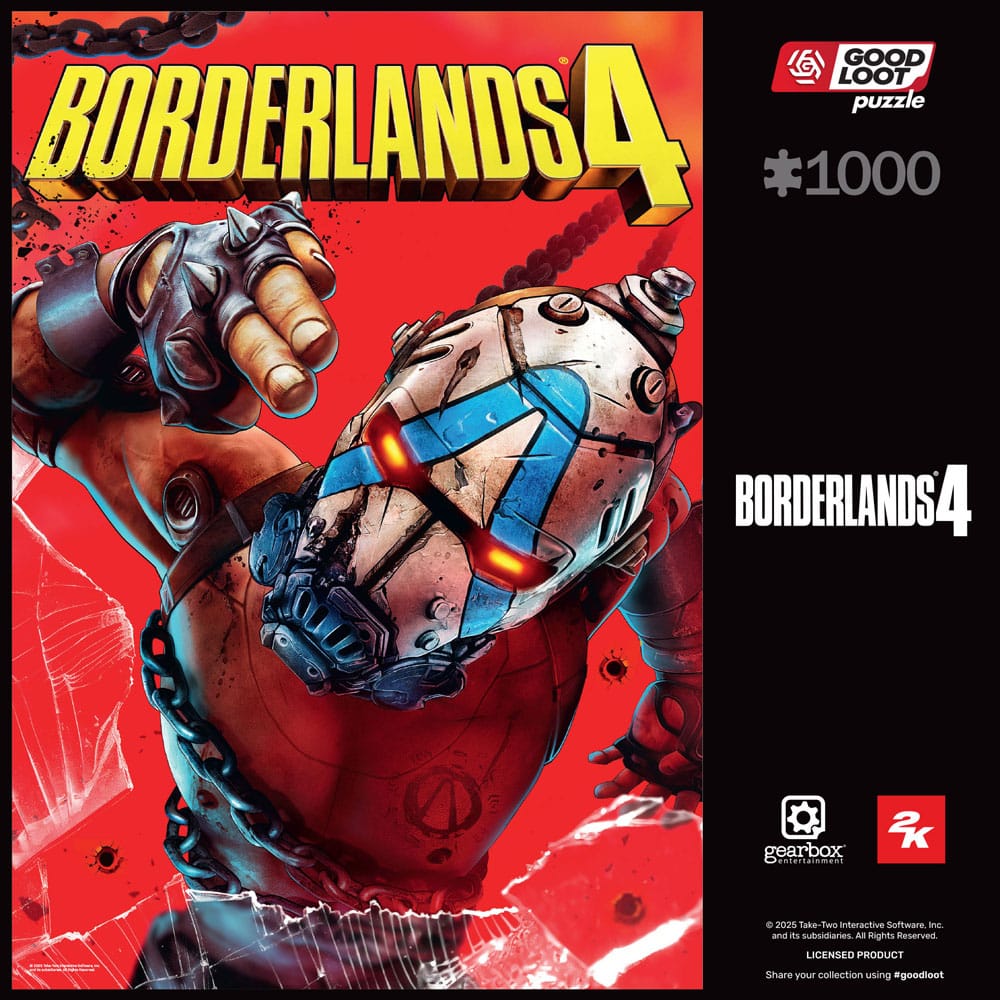 Borderlands Puzzle 4 Break Free Psycho (1000 Teile) - Smalltinytoystore