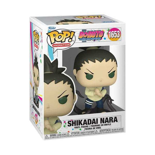 Boruto: Naruto Next Generations POP! Animation Vinyl Figur Shikadai 9 cm - Smalltinytoystore