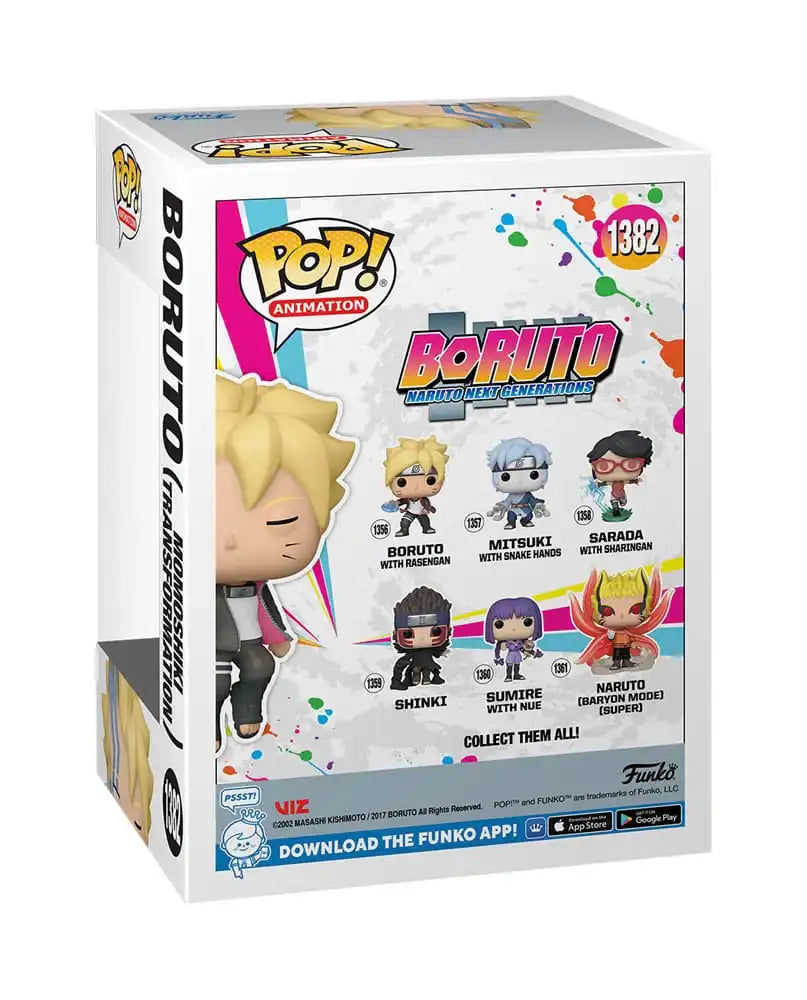 Boruto POP! Animation Vinyl Figur Boruto (Momo Transf) Chase (Glow in the Dark) 9 cm Sortiment (6) - Smalltinytoystore