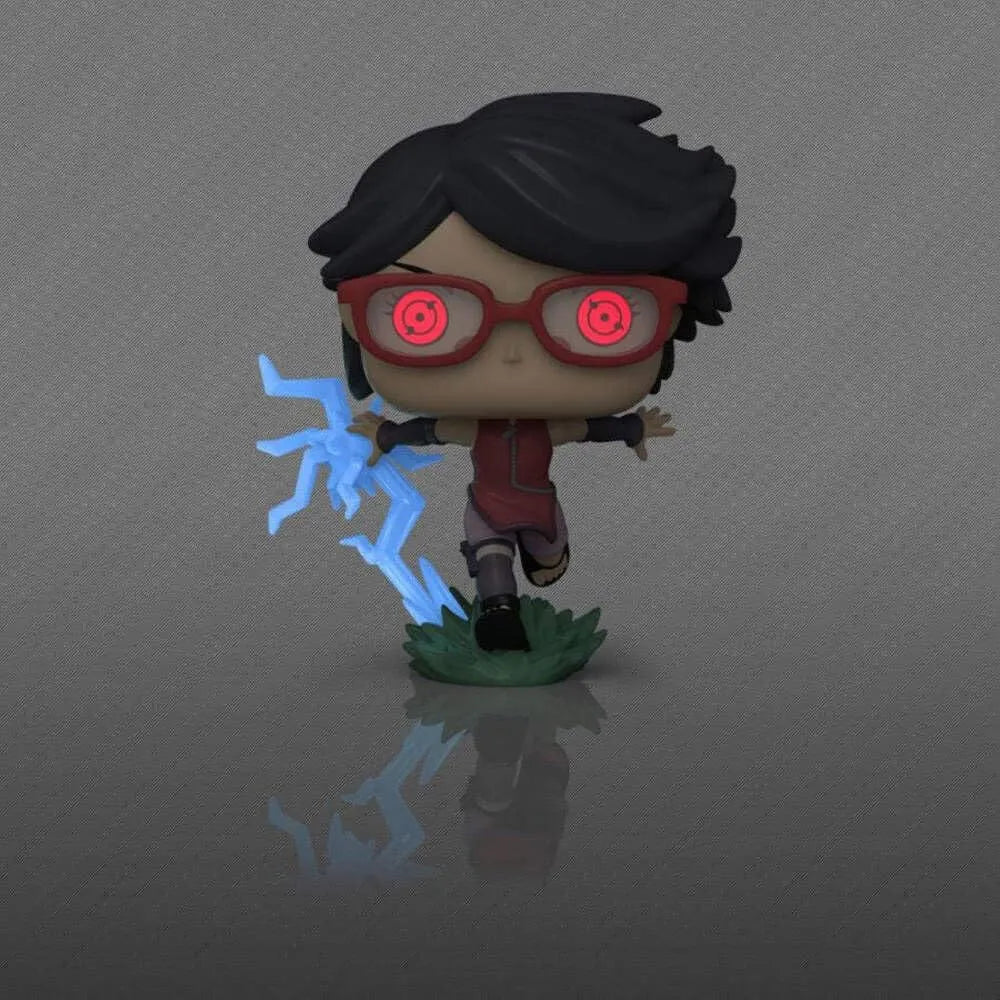Boruto POP! Animation Vinyl Figur Sarada w/Sharingan(GW) Exclusive 9 cm - Smalltinytoystore