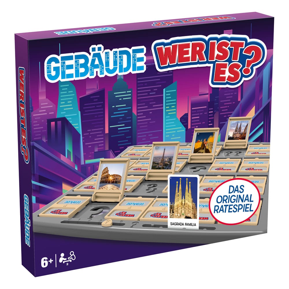 Brettspiel Wer ist es Berühmte Gebäude *Deutsche Version* - Smalltinytoystore