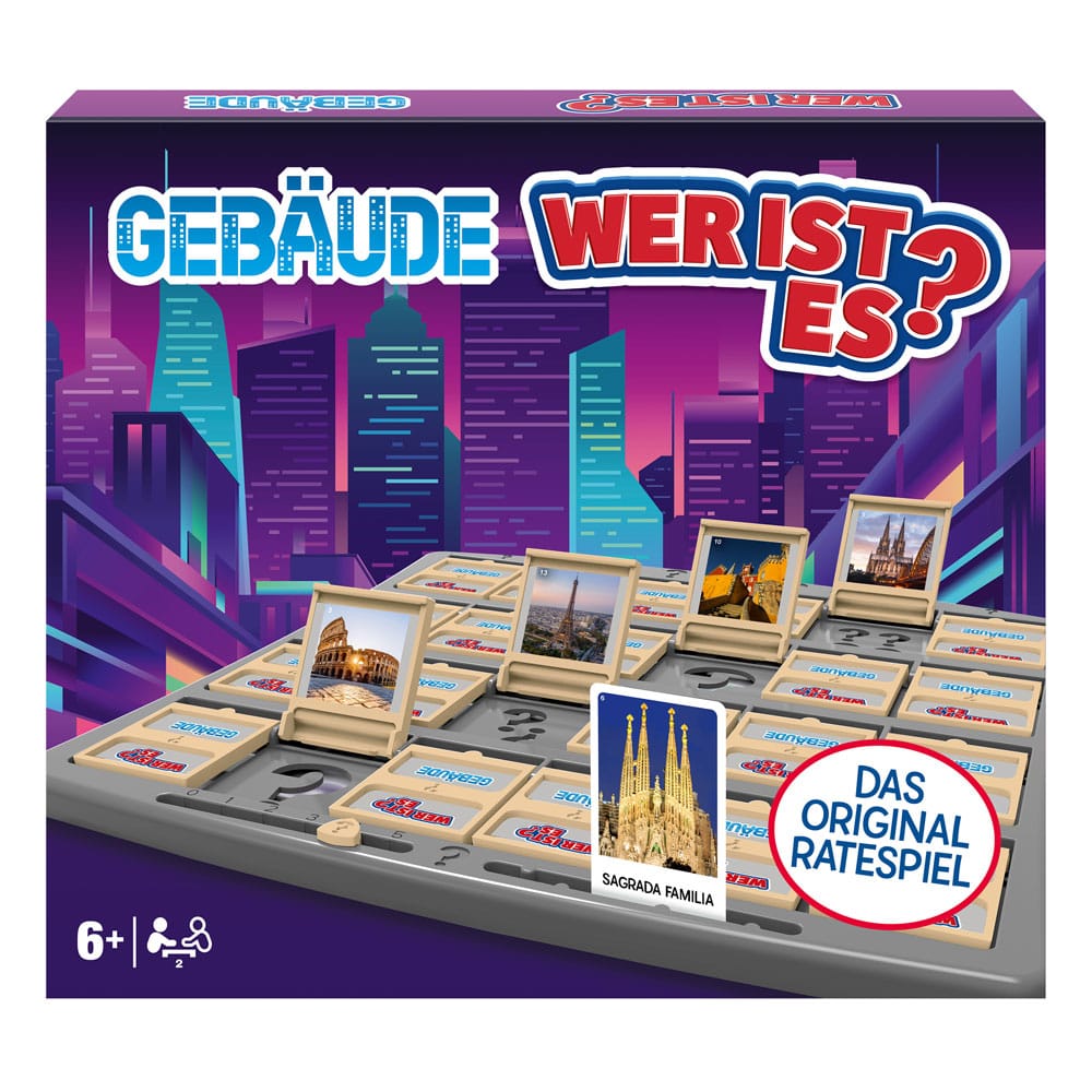 Brettspiel Wer ist es Berühmte Gebäude *Deutsche Version* - Smalltinytoystore