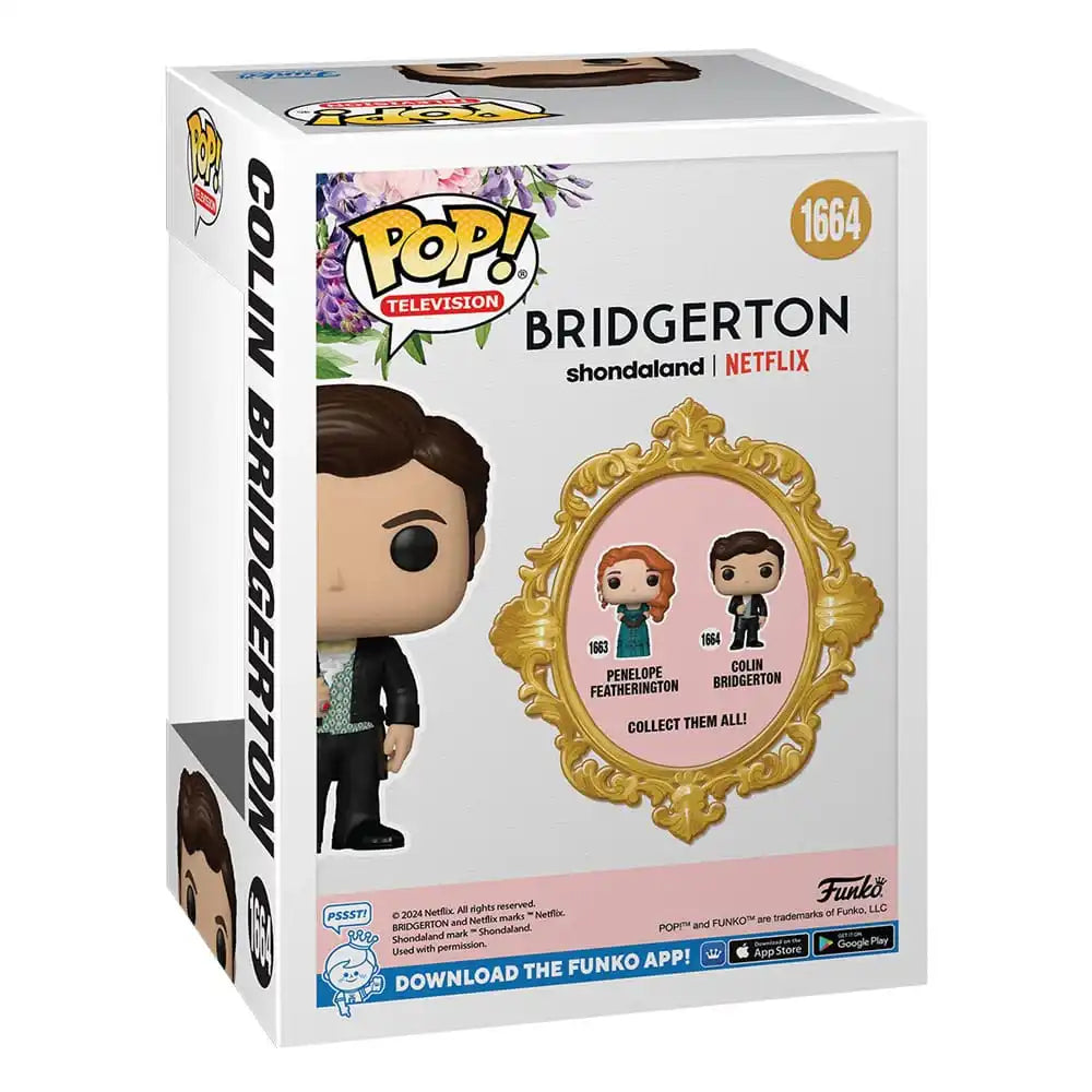 Bridgerton POP! TV Vinyl Figur Colin Bridgerton 9 cm - Smalltinytoystore