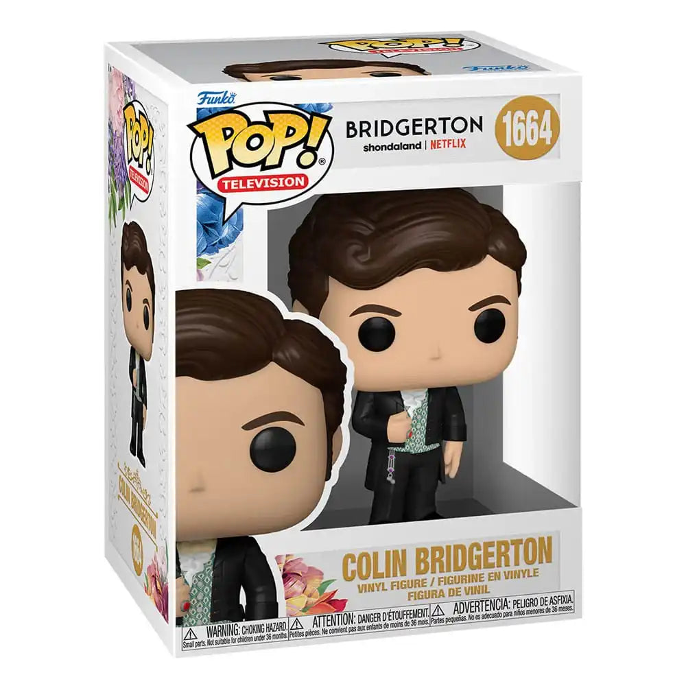 Bridgerton POP! TV Vinyl Figur Colin Bridgerton 9 cm - Smalltinytoystore