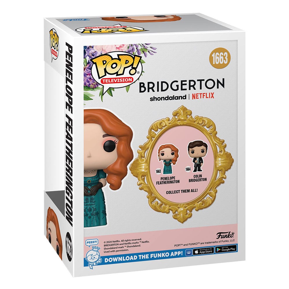 Bridgerton POP! TV Vinyl Figuren Penelope 9 cm Sortiment (6) - Smalltinytoystore