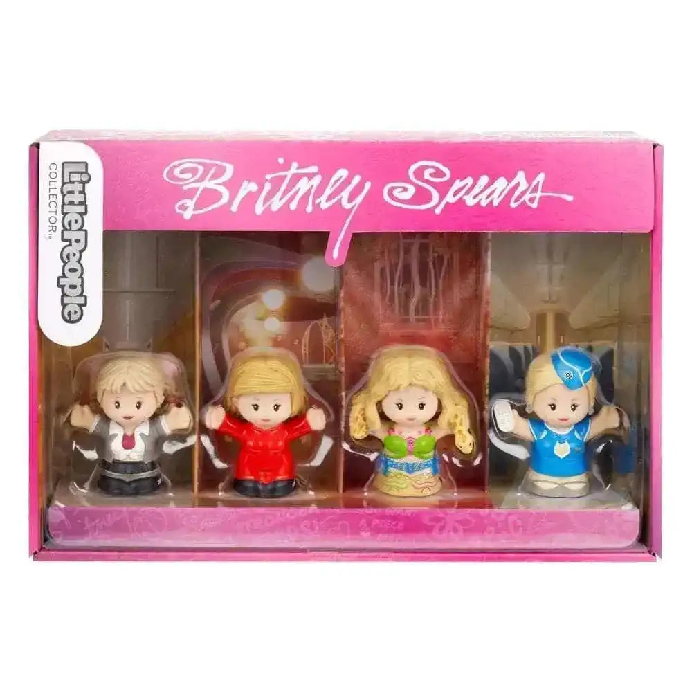 Britney Spears Little People Collector Minifiguren 4er-Pack 7 cm - Smalltinytoystore
