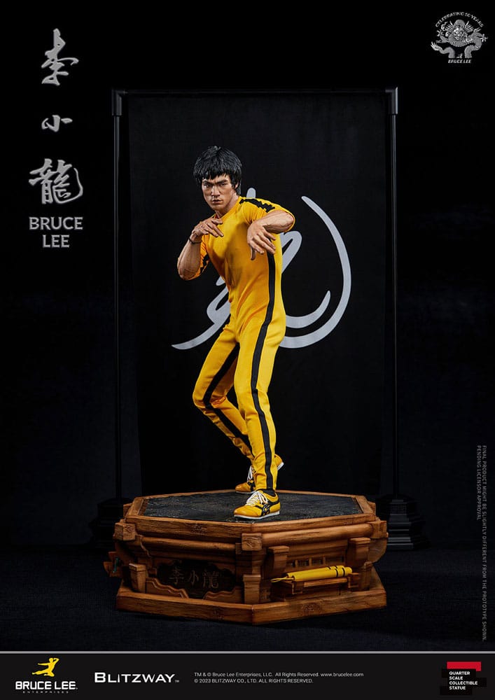 Bruce Lee Statue 1/4 50th Anniversary Tribute 55 cm - Smalltinytoystore