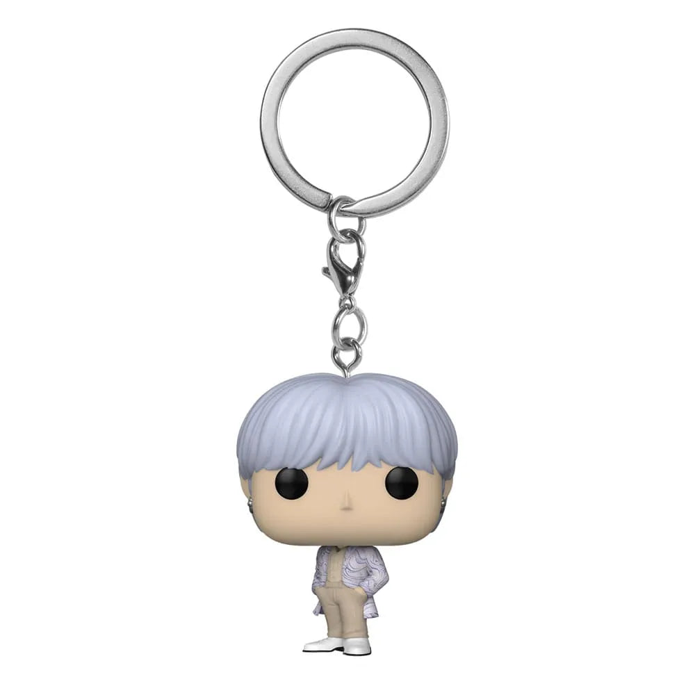 BTS POP! Vinyl Schlüsselanhänger 4 cm Suga Display (12) - Smalltinytoystore