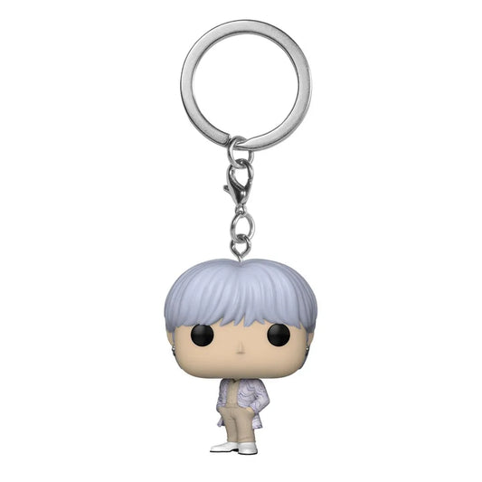 BTS POP! Vinyl Schlüsselanhänger 4 cm Suga Display (12) - Smalltinytoystore