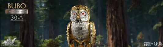 Bubo the Mechanical Owl Soft Vinyl Statue Ray Harryhausens Bubo Chrome Ver. 30 cm - Smalltinytoystore