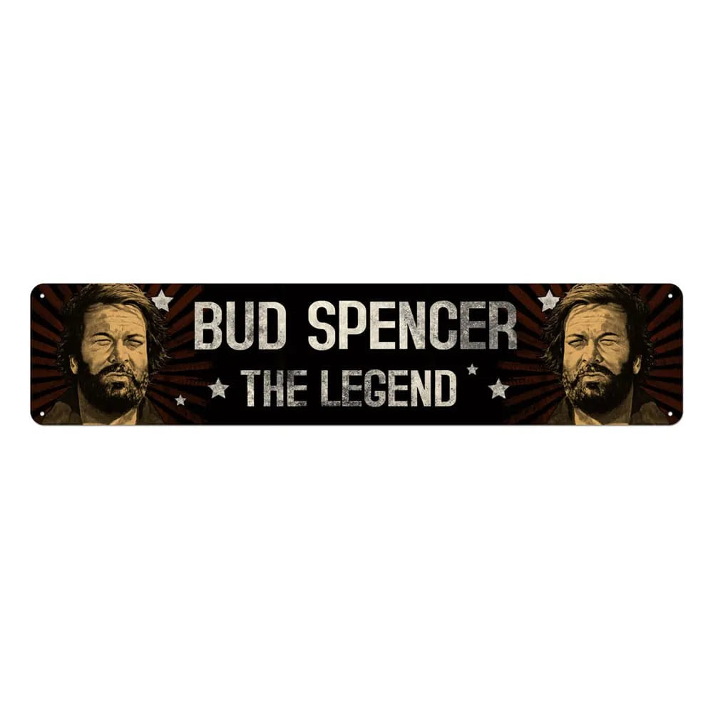 Bud Spence Blechschild The Legend 46 x 10 cm - Smalltinytoystore