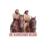 Bud Spencer & Terence Hill 3D Blechschild Die glorreichen Helden 45 x 45 cm - Smalltinytoystore