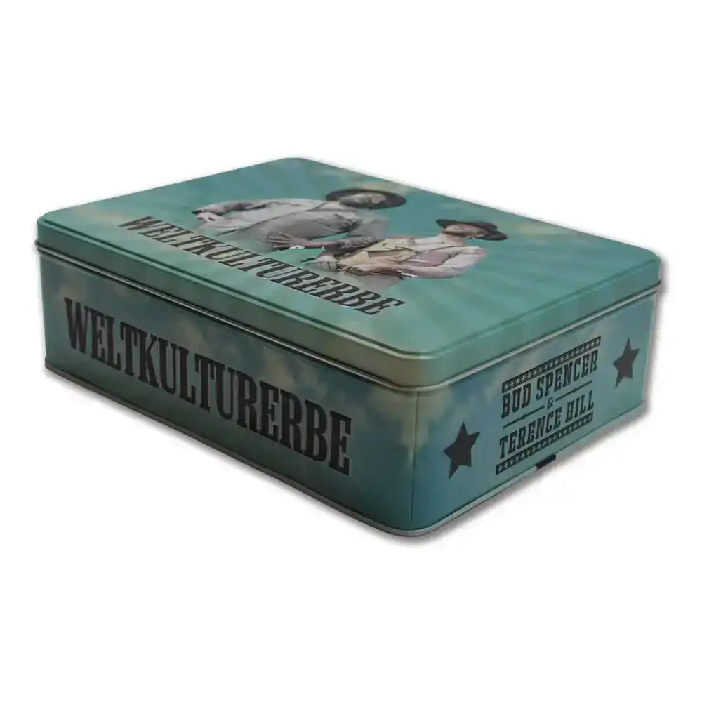 Bud Spencer & Terence Hill Blechdose Weltkultuerbe - Smalltinytoystore