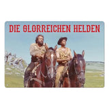Bud Spencer & Terence Hill Blechschild Die glorreichen Helden 20 x 30 cm - Smalltinytoystore