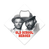 Bud Spencer & Terence Hill Flaschenöffner Magnet Old School Heroes - Smalltinytoystore