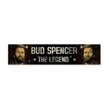 Bud Spencer Blechschild mit Magnet The Legend 16 x 3,5 cm - Smalltinytoystore