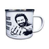 Bud Spencer Emaille Tasse Pferd Faust - Smalltinytoystore