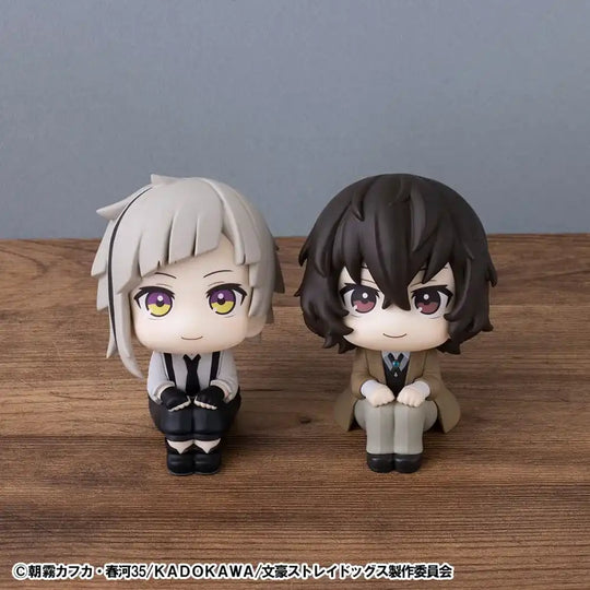 Bungo Stray Dogs Look Up PVC Statue Atsushi Nakajima & Osamu Dazai Set (with gift) 11 cm - Smalltinytoystore