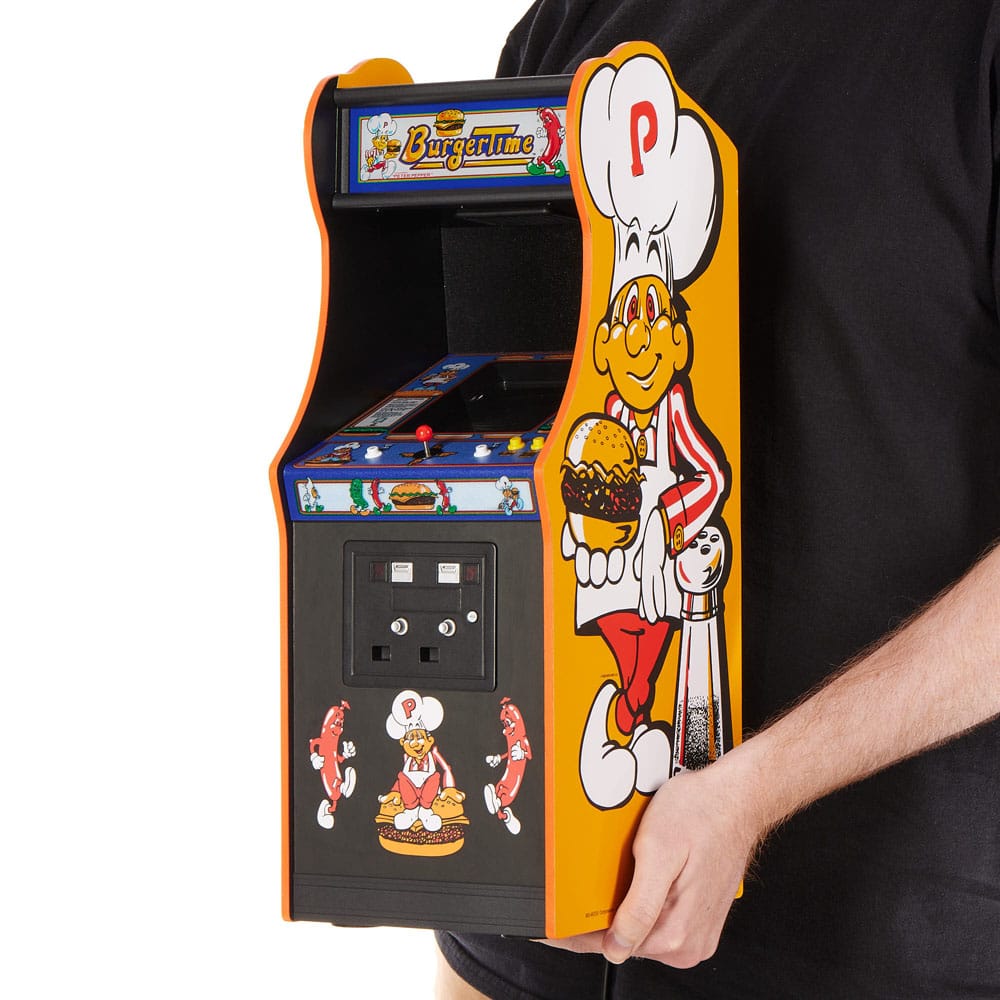 Burger Time Quarter Arcade Machine 44 cm - Smalltinytoystore