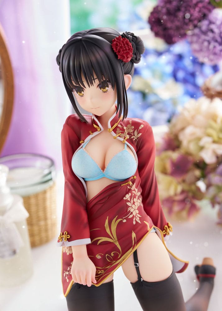 Cafe Stella and the Reaper´s Butterfly PVC Statue 1/3.5 Natsume Shiki Chinese Clothes Ver. AmiAmi Limited Edition 30 cm - Smalltinytoystore
