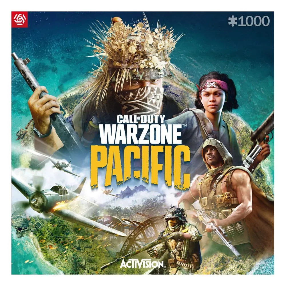 Call of Duty Gaming Puzzle Warzone Pacific (1000 Teile) - Smalltinytoystore