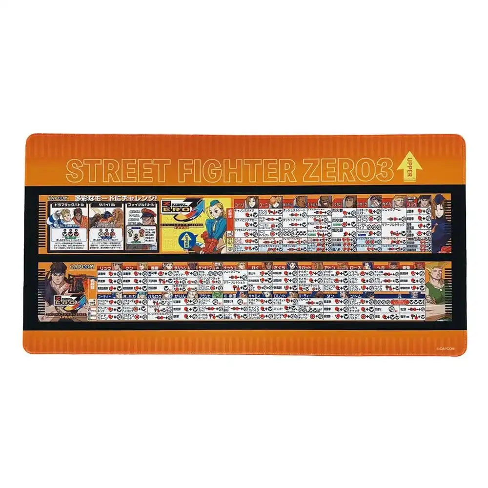 Capcom Fighting Collection 2 Mousepad Street Fighter Alpha 3 Upper 30 x 60 cm - Smalltinytoystore