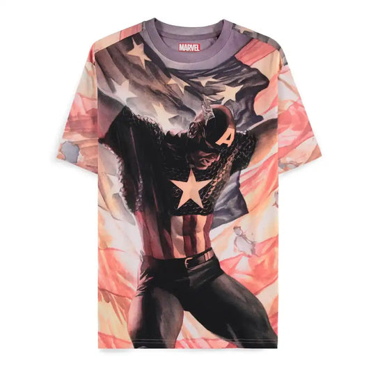 Captain America Brave New World T-Shirt Digital American Größe M - Smalltinytoystore