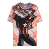 Captain America Brave New World T-Shirt Digital American Größe S - Smalltinytoystore