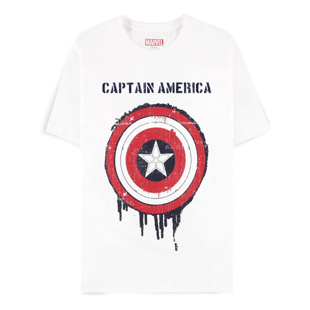 Captain America Brave New World T-Shirt Shield Größe S - Smalltinytoystore