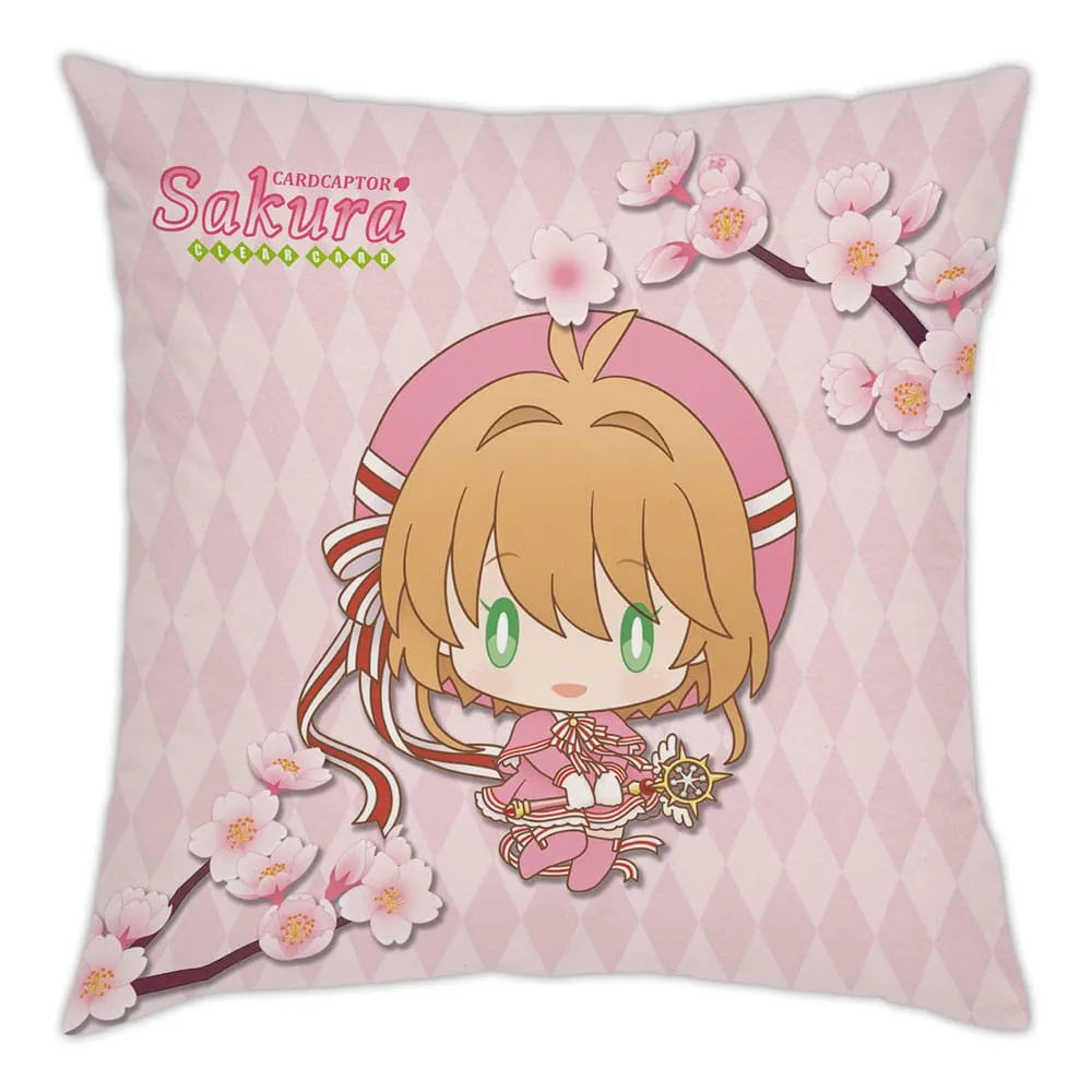 Cardcaptor Sakura Clear Card Kissen Sakura & Kero-chan 35 x 35 cm - Smalltinytoystore