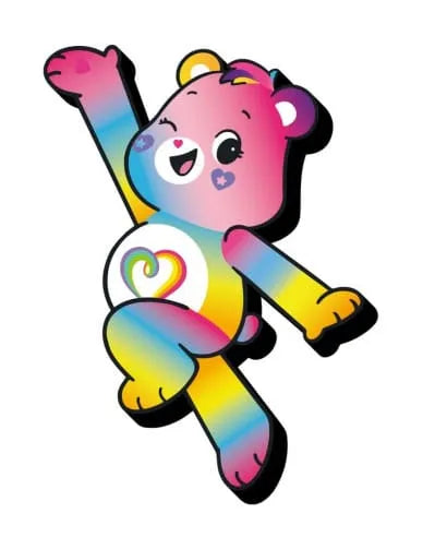 Care Bears: Pride Bear Funky Chunky Magnet - Smalltinytoystore