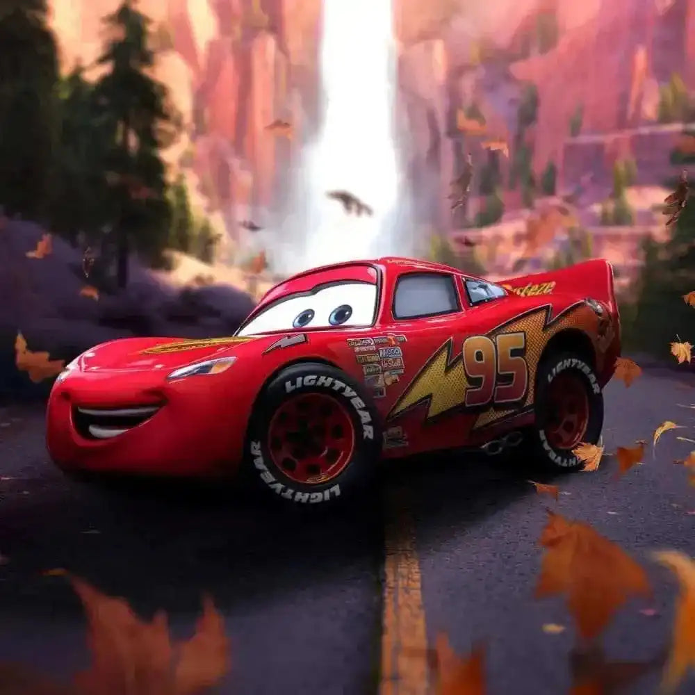 Cars Art Scale Statue 1/10 Lightning Mcqueen 11 cm - Smalltinytoystore