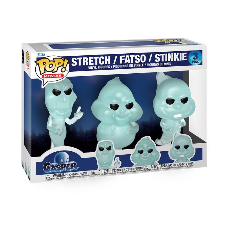 Casper POP! Vinyl Figur 30th- Ghostly Trio 3er-Pack 9 cm - Smalltinytoystore