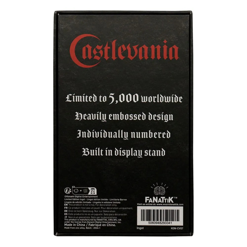 Castlevania Metallbarren Alucard Shield Limited Edition - Smalltinytoystore